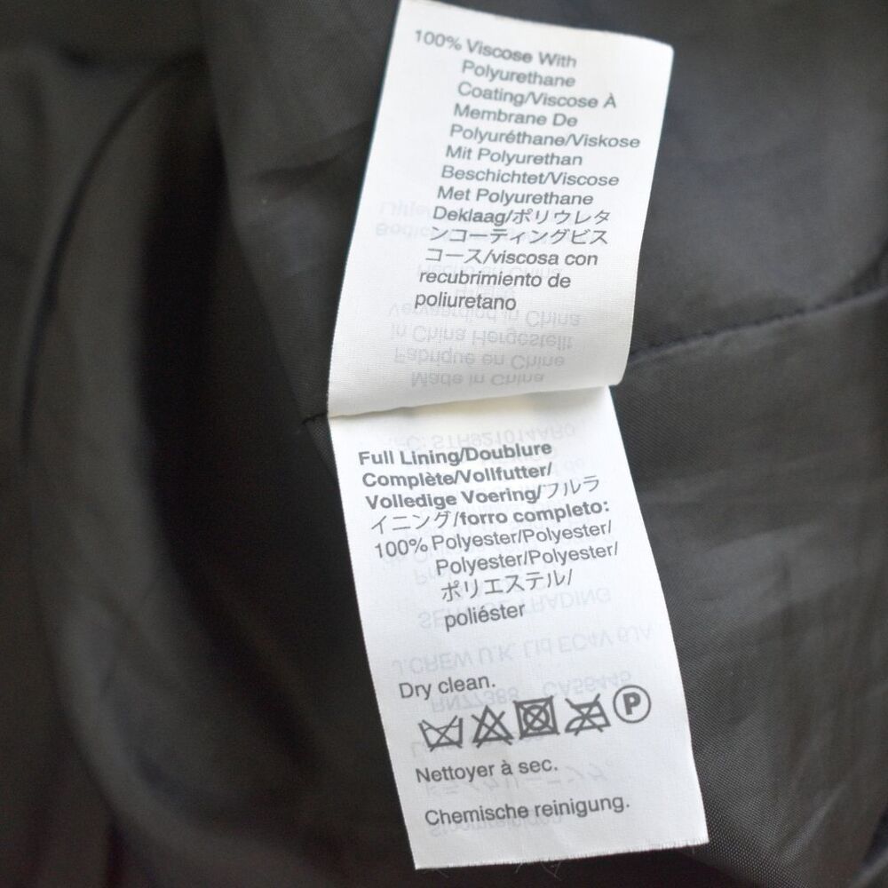 J.CREW Mercantile Black Faux Leather A-Line Mini Skirt Lined Size 0 - Picture 5 of 7